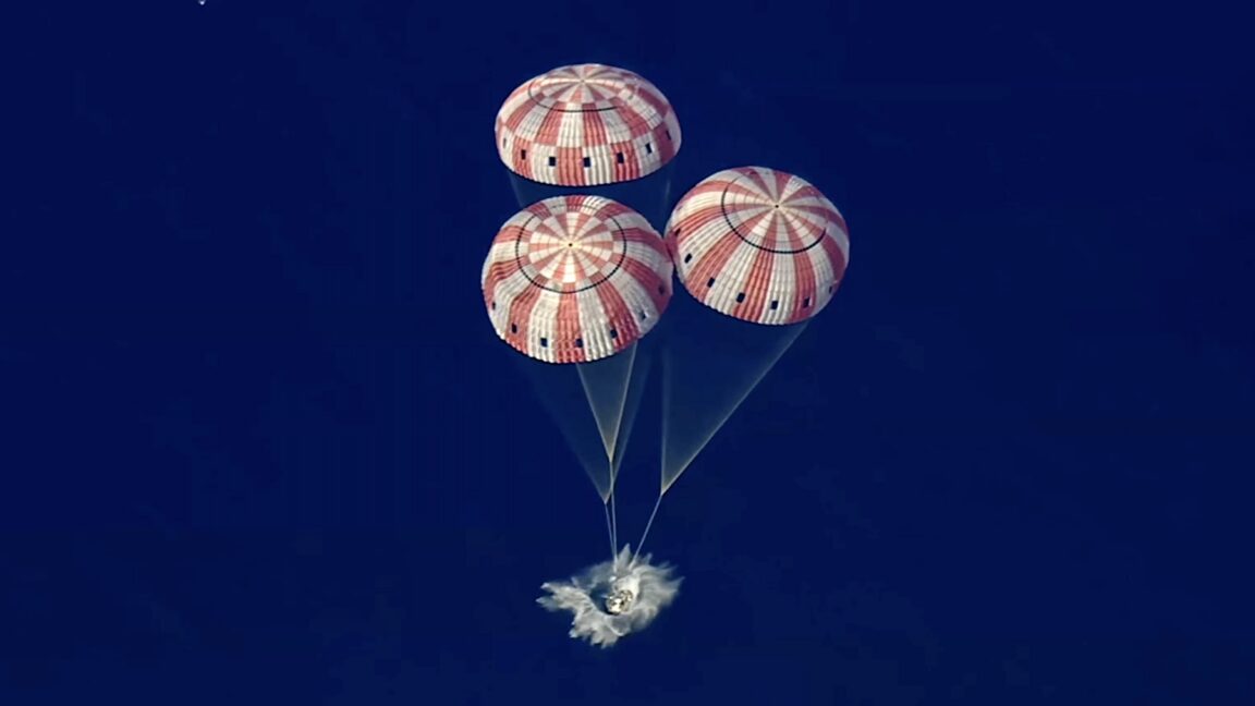 Four astronauts are back home after a daring ride around the Moon