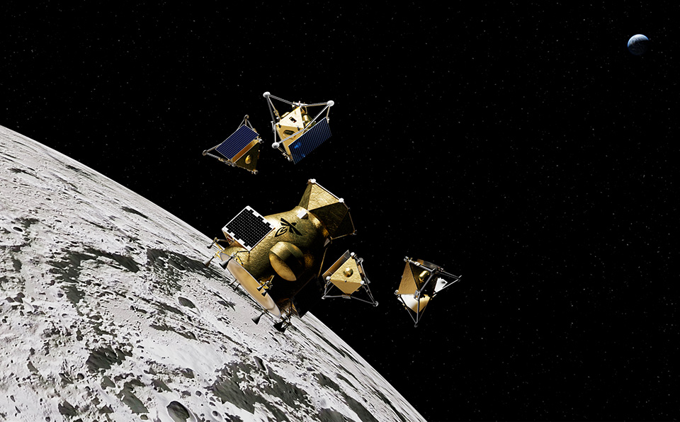Firefly Aerospace Wins $75 Million NASA JPL MoonFall Subcontract to Deliver Drones to the Moon’s South Pole